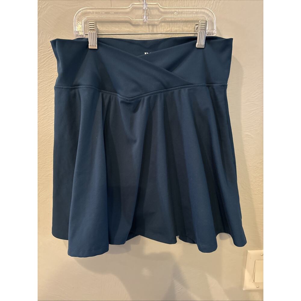 PAC 1980 Athletic Skirt L Green Performance Skort Tennis golf pickleball